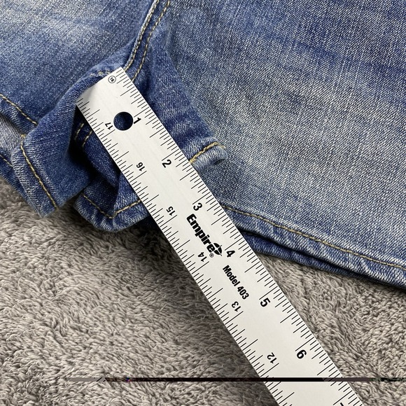 SO Stretch Shorts Womens 15 Blue Low Rise Shortie 2.5 Inch NWT - Picture 5 of 14